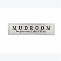 Youngs Metal Mudroom Wall Sign 20783